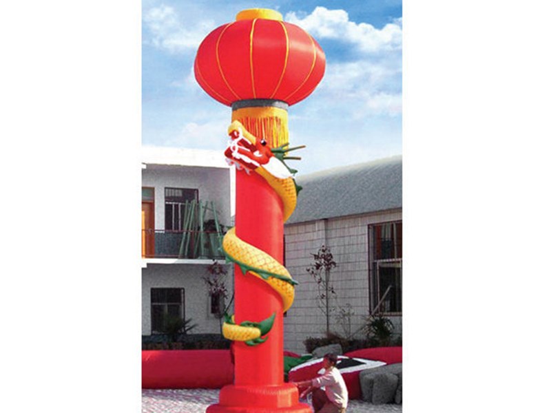 桂林充气灯笼柱