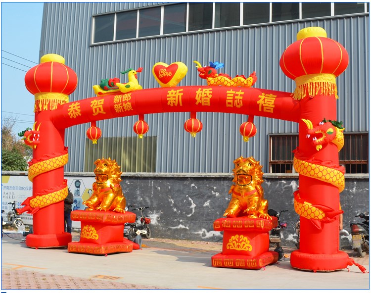 桂林结婚庆典拱门立柱